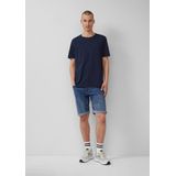 QS Jeans - John - Korte Broeken - Blauw - Denim