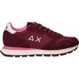Sun68 - Ally Solid - Sneakers - Rood - Suède