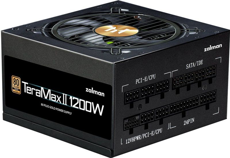 Zalman - ZM1200-TMX2 - 1200W - 80 Plus Gold - Full-Modular - ATX 3.0 - PCIe 5.0