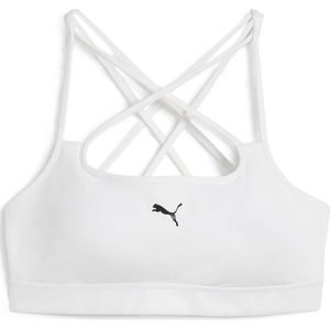 Puma Move Strappy Sportbeha Wit XL Vrouw