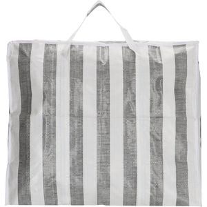 Run away Basics Boodschappentas - Zwart Wit