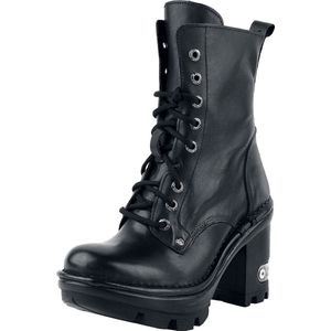 New Rock Neotyre Black Laars zwart EU37 - Leer - Biker, Gothic, Industrial, Rock wear