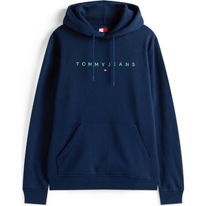 Tommy Jeans - Linear Logo - Sweater - Navy
