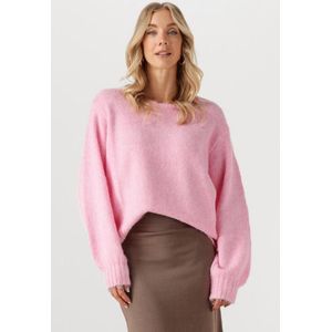 Ydence - Knitted Sweater Flo - Hoodie - Roze