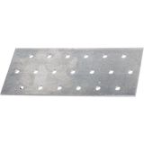 Alberts - Geperforeerde Plaat - Verzinkt - 50 x 140 x 60 x 2 mm - Hoekijzer