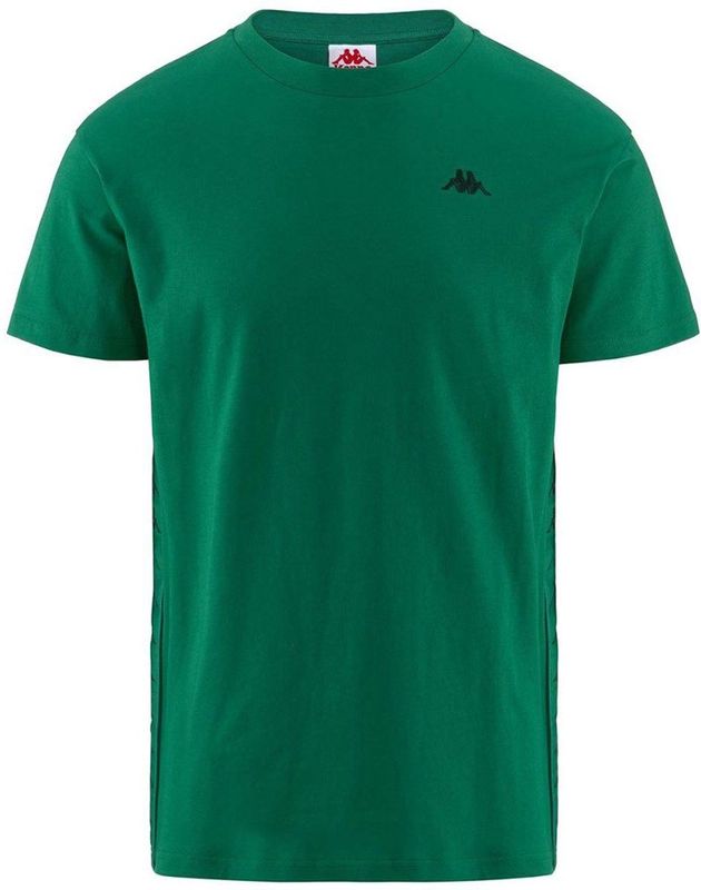 Kappa 222 Banda Gasper T-shirt Met Korte Mouwen Groen S Man