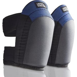 Professionele gelkniebeschermers voor vloerleggers met antisliplaag - Blauw