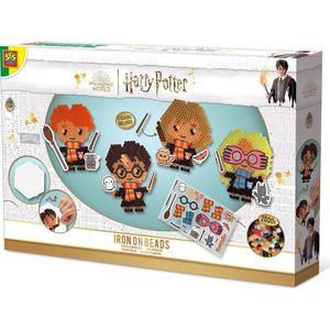 SES Beedz - Harry Potter - Strijkkralen set van 2000 strijkkralen incl. legbord en stickers - strijkparels