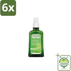 WELEDA - Anti‑Cellulite olie - Berken - 100 ml - Voordeelverpakking - 6 stuks - Anti-cellulite olie - Natuurlijke huidverzorging