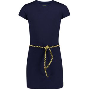 4PRESIDENT Meisjes jurk - Navy Blue - Maat 104 - Meisjes jurken
