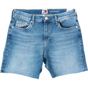 Tommy Hilfiger Maddie Medium Short Dames Korte Broek - Blauw - Maat 30