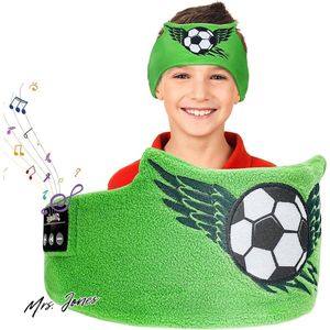 Mrs. Jones Premium Collection - Slaapmasker met Bluetooth hoofdtelefoon - Verstelbaar - Zwart - Verjaardagscadeau - Reizen - Kinderen
