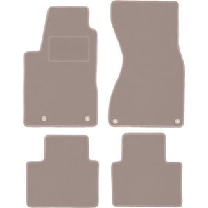 Beige veloursmatten voor: Audi A8 D2 sedan (1994-2002)