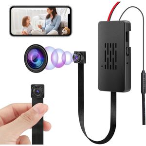 Draadloze 1080P-camera met audio en video, bewegingsdetectie, nachtzicht en draagbaar ontwerp
