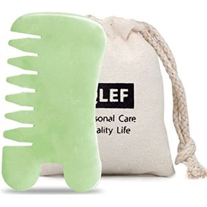 Jade Gua Sha Massage Gereedschap - Handgemaakt Acupunctuur en Triggerpoint Therapie