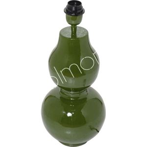 Colmore by Diga emaille groene lampenvoet 20 x 44 cm
