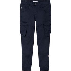 name it NKMRYAN CARGO R TWI PANT 2222-BA NOOS Jongens Broek - Dark Sapphire - Maat 128