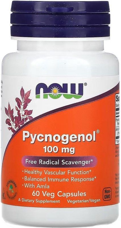 Pycnogenol - 100 mg - Veg Capsules - Extract van Franse Zeeden