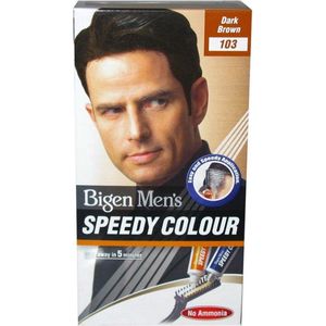 Bigen Men’s Speedy 103 Dark Brown