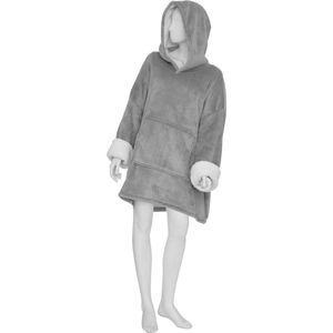 Atmosphera Plaid sweater - Trui - Extra zacht - Fleece trui - S/M - Met zakken