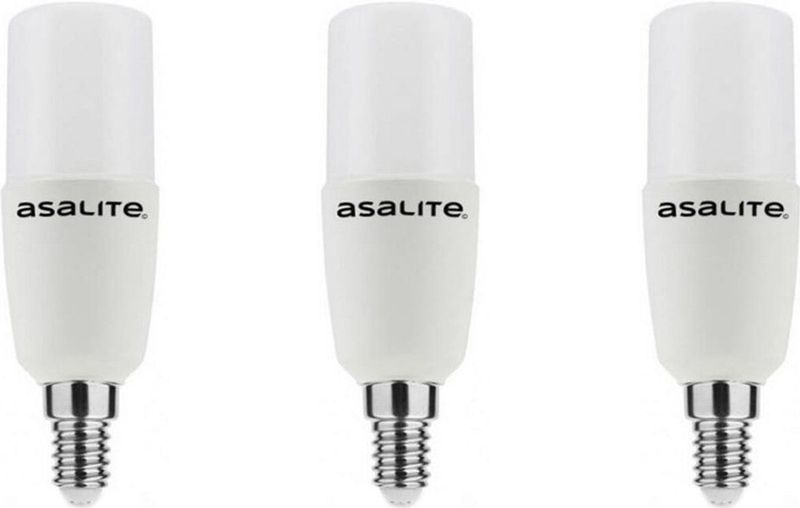 Asalite - LED Lamp T37 - E14 Fitting - 7W - 600 Lumen - 3000K Warm Wit Licht - 3 Stuks