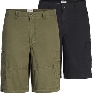 JACK&JONES JPSTCOLE JJCAMPAIGN SHORT 2PK MP Heren Broek - Maat S