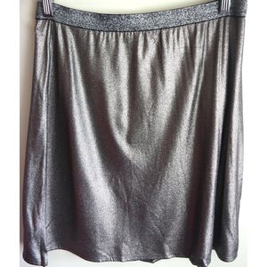 Feestelijke Moscow Super Shimmer Viscose Woven Rok - Clay (brons kleurig) - Maat M