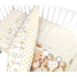 Peuter Dekbedovertrek Knuffelbeer Beige - Junior (120 x 150 cm)