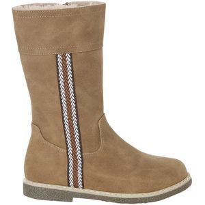Laarzen - Taupe - Gevoerde Laarzen met Rits voor Meisjes