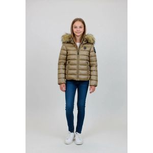 Blauer - Ivoren Jas - Bruin - Leren Jassen