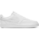 Nike Court Vision Low Heren Sneakers - White/White-White - Maat 44