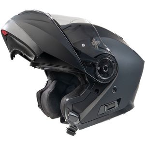 Motorhelm - Scooterhelm SPECTRON EVO Volledig zwart XL van MOTOBLOUZ