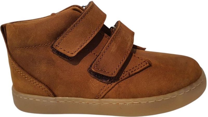 Jochie & Freaks - 24102 Ko - Klittenbandschoenen - Cognac