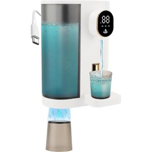 Automatische Mondspoeler Mondwaterdispenser met Drie Transmissie-instellingen - Wand-mondwaterdispenser voor Badkamer Toilet (Wit)