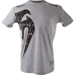 Venum T-Shirt Giant Grijs/Zwart Large