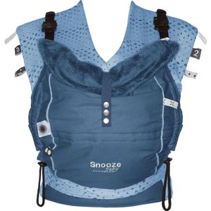 Snoozebaby Kiss & Carry draagzak/sling combinatie - Indigo Blue