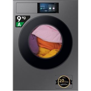 Samsung WF90F09C4SU3 wasmachine Voorbelading 9 kg 1400 RPM Zilver