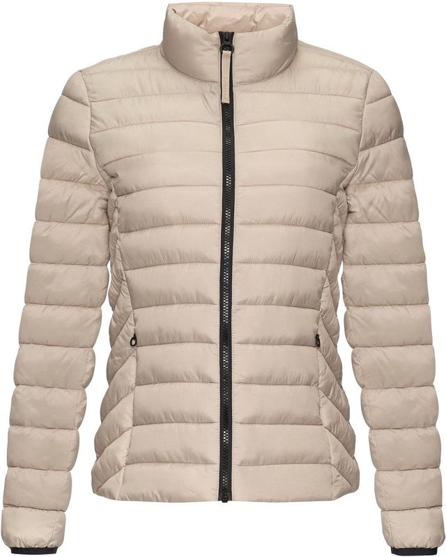 Tussenjas - Gewatteerd - Effen - Licht Gevoerd - Normale Pasvorm