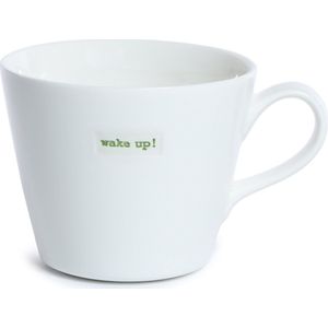 Keith Brymer Jones Bucket mug - Beker - 350ml - wake up! -