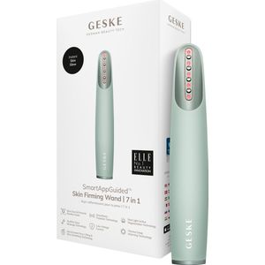 GESKE Skin Firming Wand | 7 in 1 | Anti-aging | MicroCurrent Facelift | Huidverzorging | Rimpels verwijderen voor een stevige huid | Gezichtsversteviger | Rode LED Light Technology