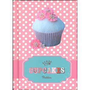 InterStat Notitieboek Cupcakes 12,5x9 cm - Roze