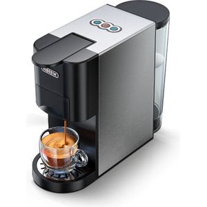 Coffee Machine - Nespresso Koffiemachine - Espresso - Maker - ijskoffie - 4 in 1 - Koud/warm koffiezetapparaat - LED-indicator - 1000 ml - Anti-uitdroogbeveiliging - 19 bar druk