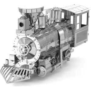 3d Bouwpakket - locomotief - metaal -Bouwset - Modelbouw -3D Bouwmodel - DIY - trein 3d puzzel