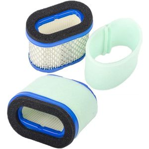 Vervang Luchtfilter & Pre Filter Cleaner voor Briggs & Stratton 498596 690610 697029 5059h 4207 30-033 John Deere M147431 + 273356s Filter Pre-cleaner - OxoxO