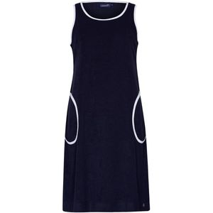 Rebelle Jurk Sporty - Blauw - Badstof - Maat 34