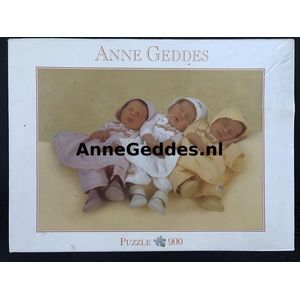 Anne Geddes - 57638 – puzzel / puzzle / legpuzzel – Blatz – Drie slapende meisjes – 500 stukjes