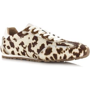 DWRS - SAVA cow hair on sneakers beige
