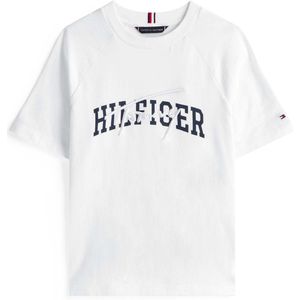 TOMMY HILFIGER Shirt  donkerblauw / wit