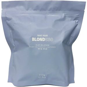 NAK Blonde 360 Clay Balayage Powder Lightener 350g
