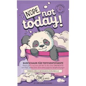 Badschuim Nope, not Today | Amandelmelk, Magnolia & Vanille - 1x 60g | Badschuim Dresdner Essenz - Speciaal voor een heerlijk ontspannend bad